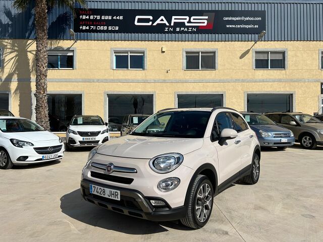 FIAT 500X CROSS 4X4 2.0 JTD AUTO SPANISH LHD IN SPAIN 66000 MILES SUPERB 2015